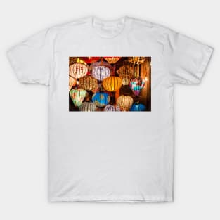 Colorful traditional Vietnam lanterns T-Shirt